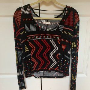 Silence + Noise Urban Outfitters Long Sleeve Top